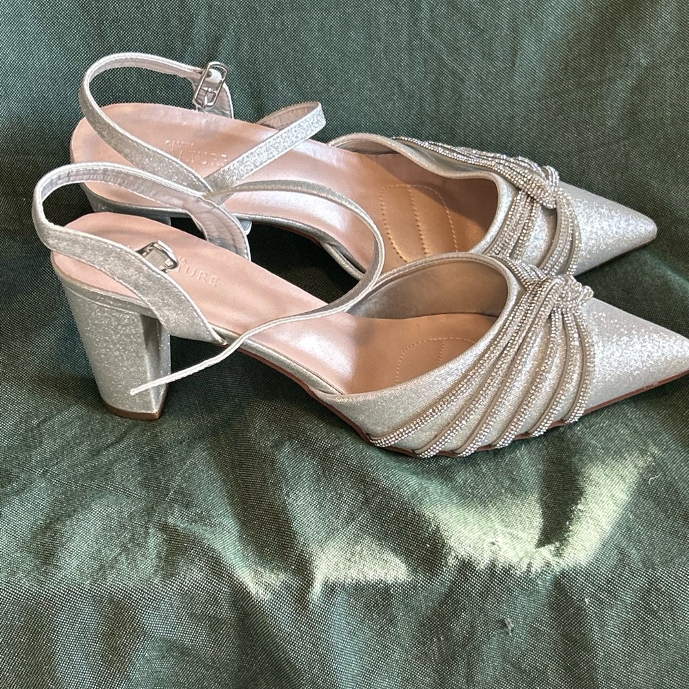 Galina Signature Silver Women's Heels